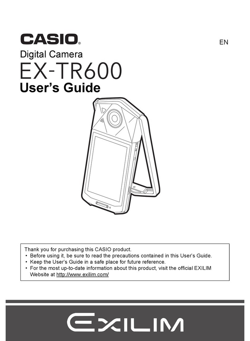Casio EX-TR600 user guide