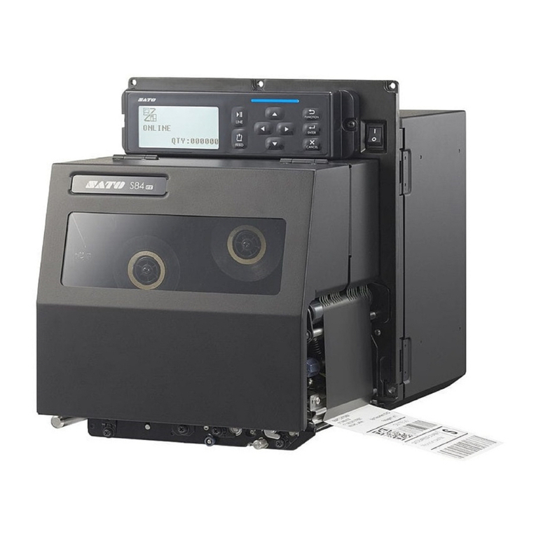 SATO S84 Operator's manual