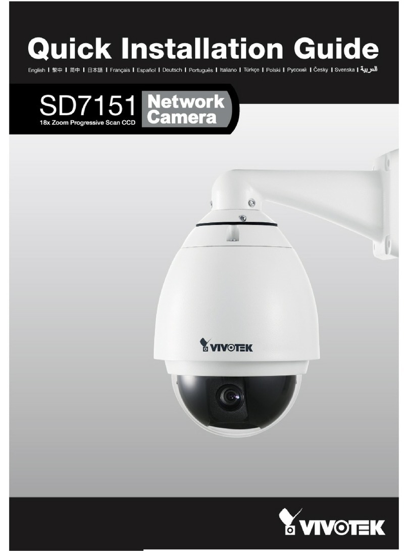 Vivotek SD7151 Quick install guide