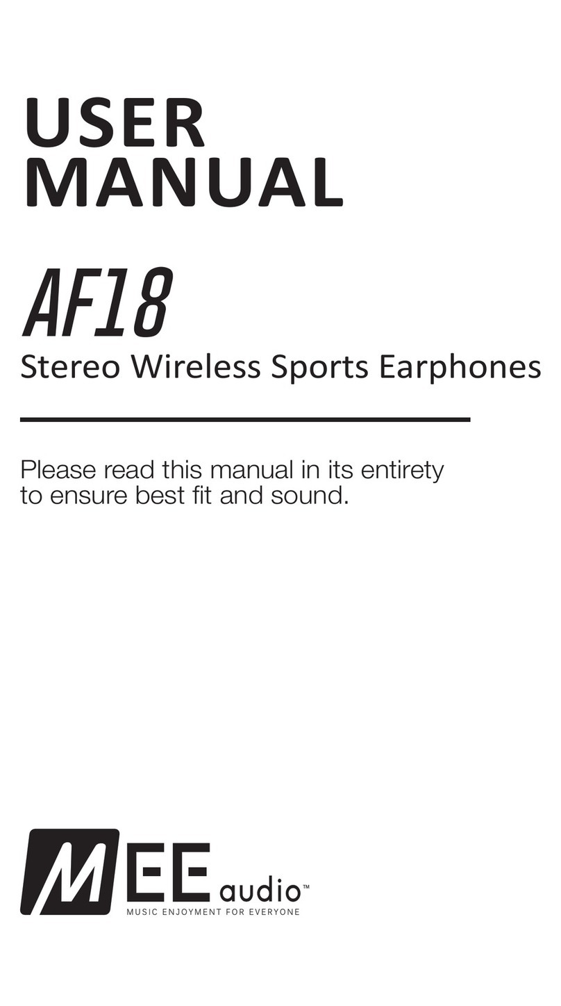 MEE AF18 User manual