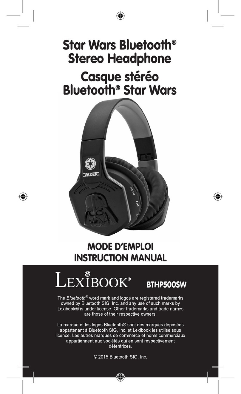 LEXIBOOK BTHP500SW instruction manual