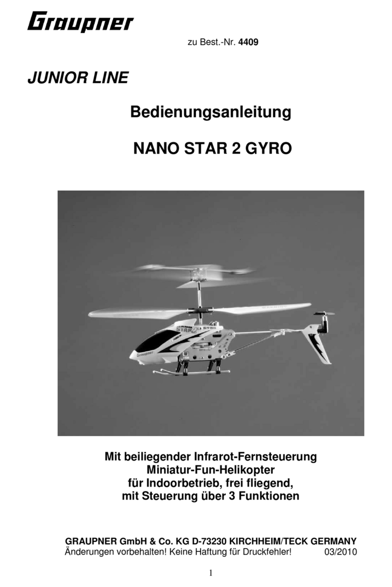 GRAUPNER NANO STAR 2 GYRO User manual