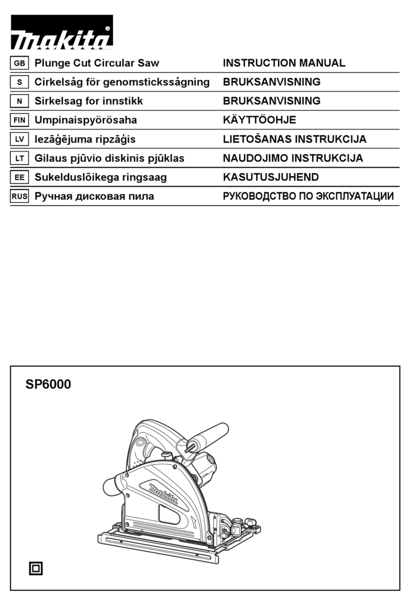 Makita SP6000 instruction manual