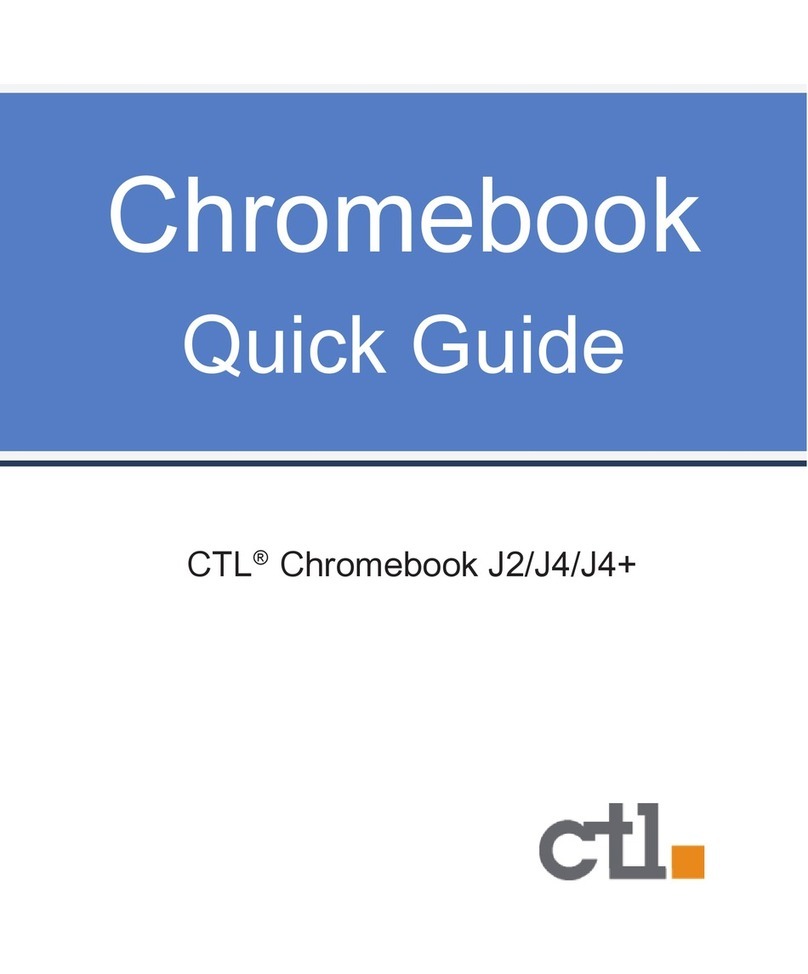 Ctl Chromebook J2 User manual