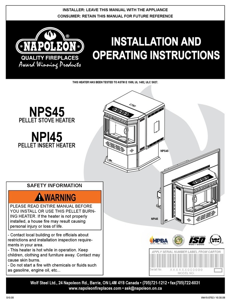 Napoleon NPS45 Maintenance & cleaning