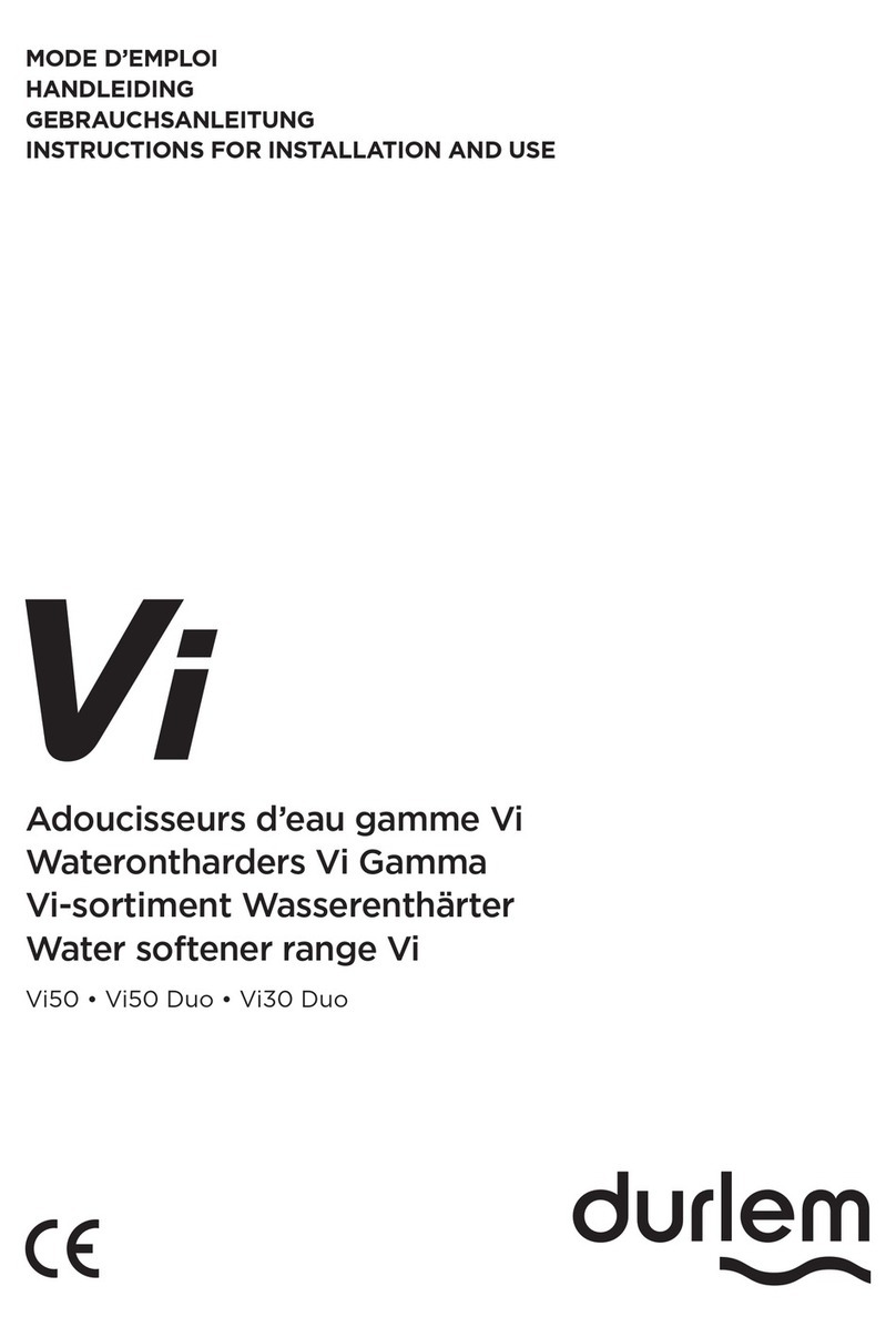 Durlem VI50 Instructions for installation and use