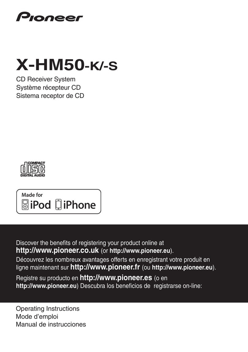 Pioneer X-HM50-K operating instructions