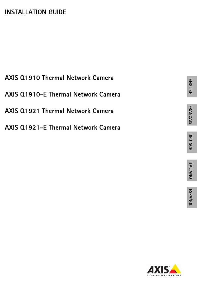 Axis Q1910 User manual