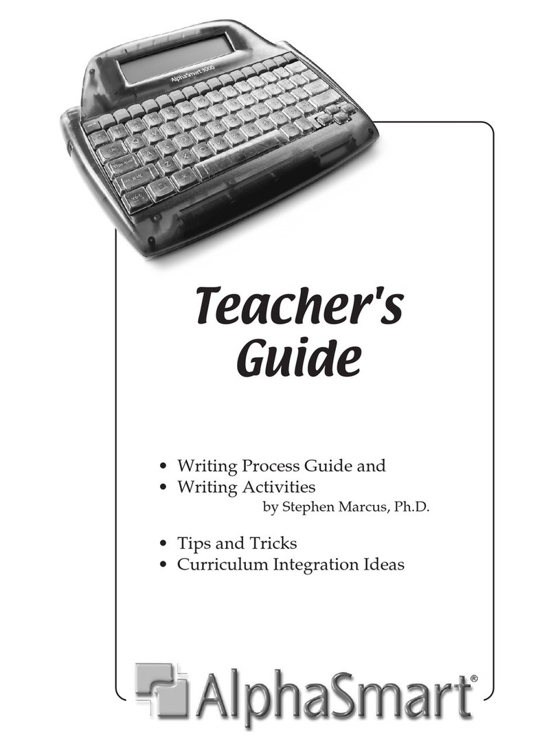 Alphasmart AS6000 Teachers guide