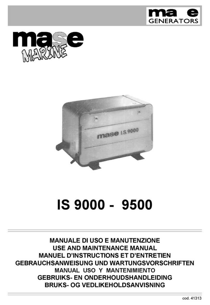Mase IS 9000 User manual