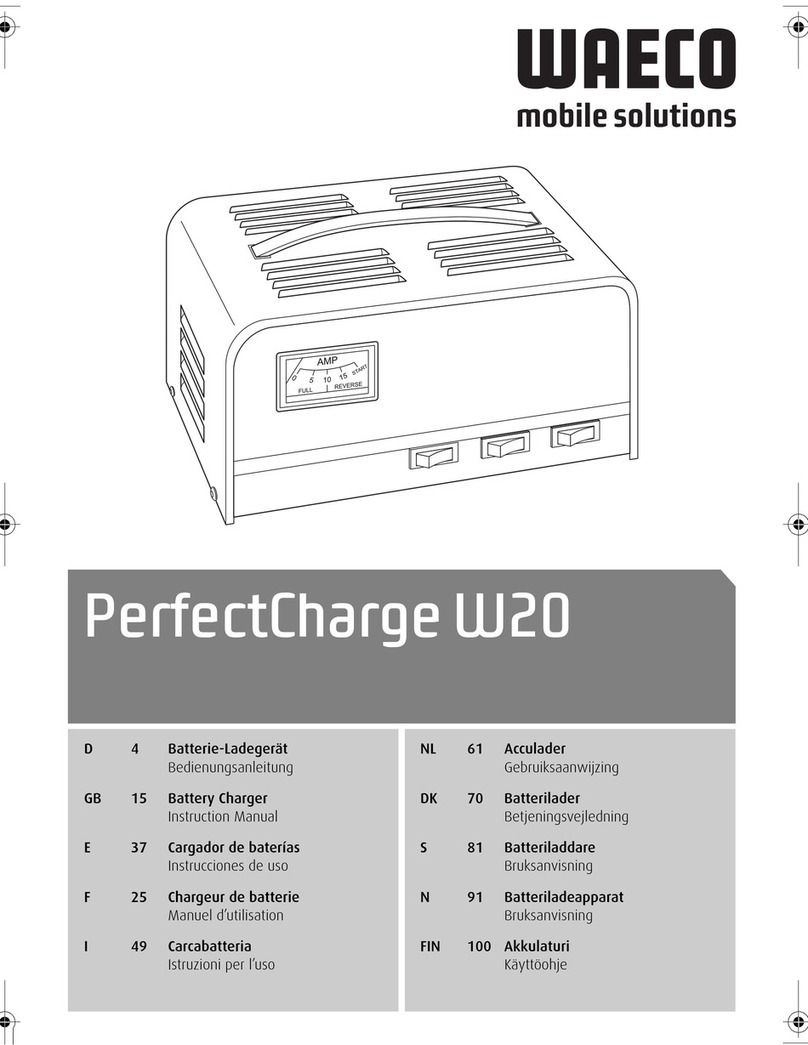 Waeco PerfectCharge W20 instruction manual