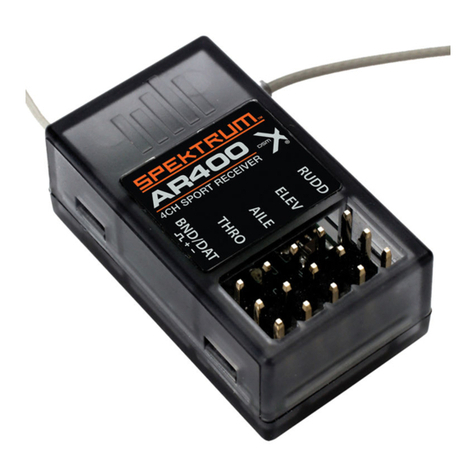 Spektrum AR400 User manual