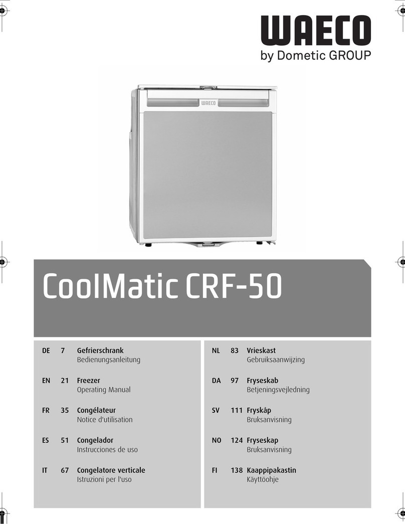 Waeco CoolMatic CRF-50 User manual
