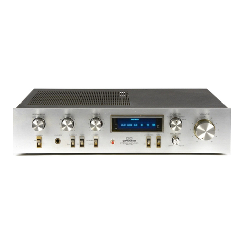 Pioneer SA-710 User manual