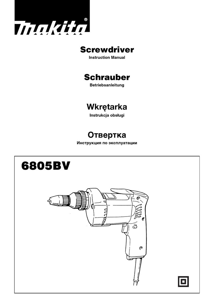 Makita 6805BV instruction manual