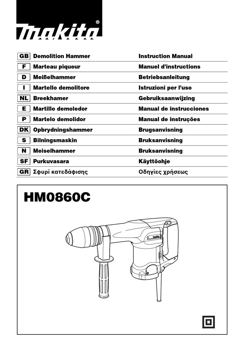 Makita HM0860C User manual Makita HM0860C User manual