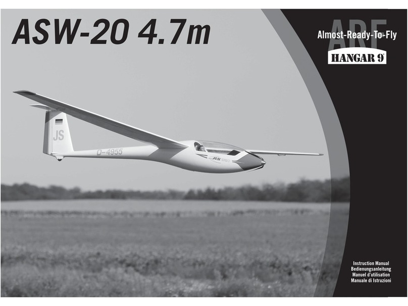 Hangar 9 ASW-20 4.7m User manual