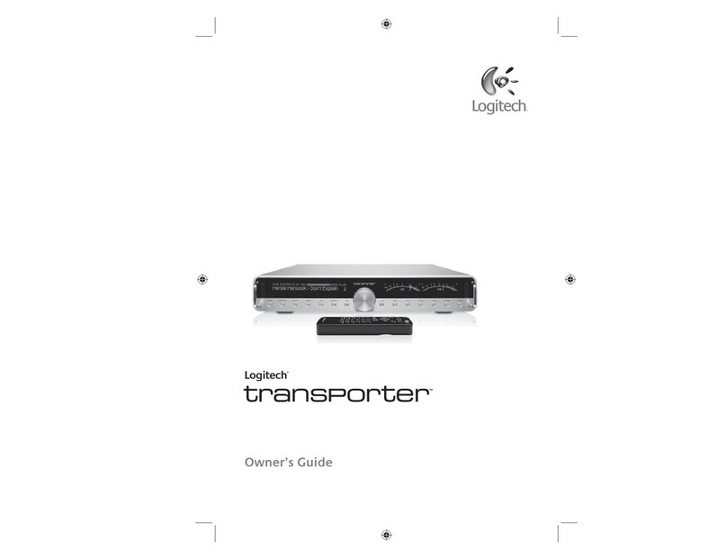 Logitech Transporter User manual