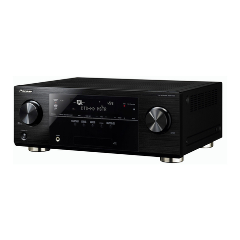 Pioneer VSX-922-K User manual