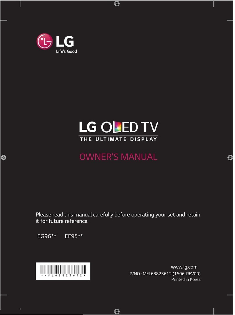 LG EG96 series owner's manual