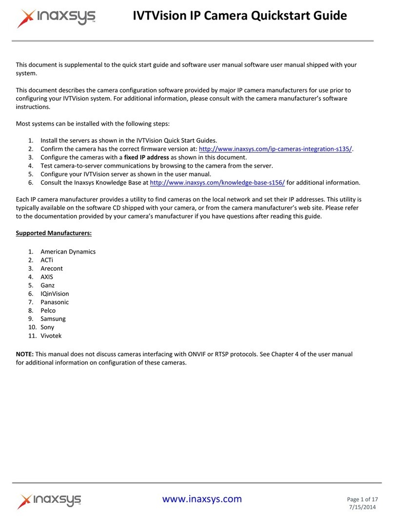 Inaxsys IVTVision quick start guide