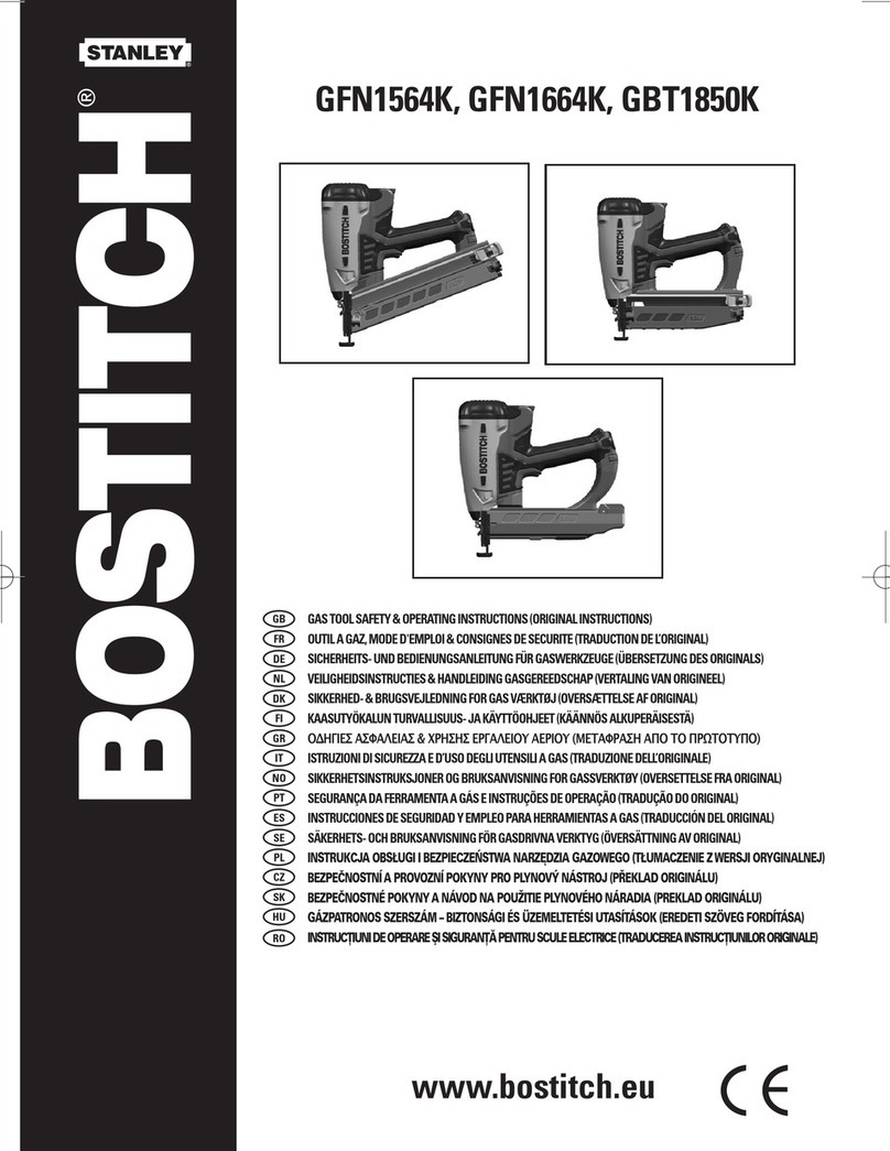 Bostitch GFN1564K Original instructions