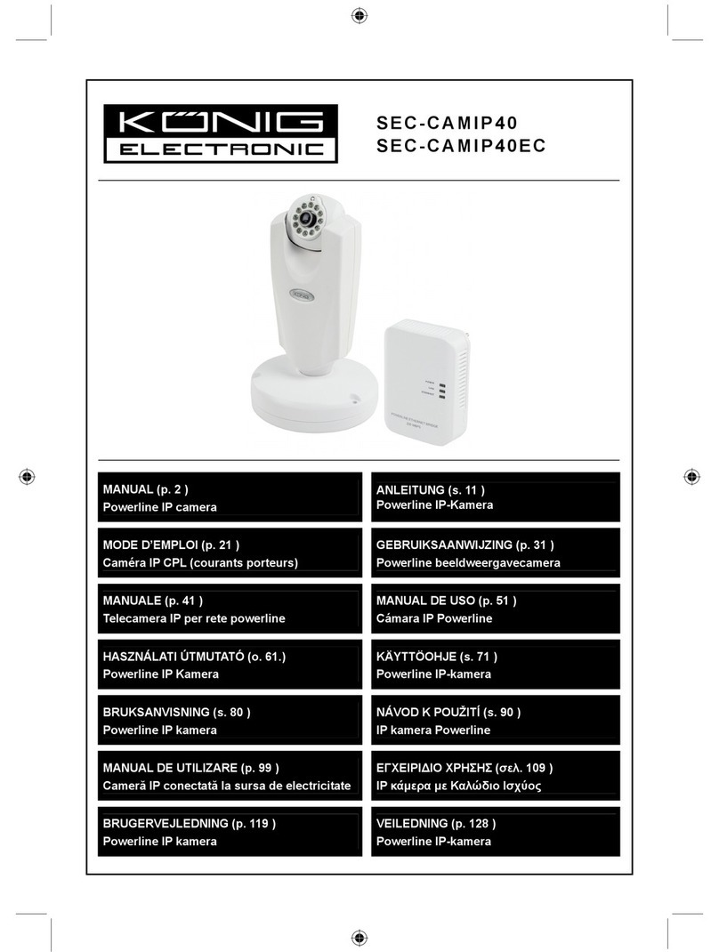 Konig SEC-CAMIP40 manual