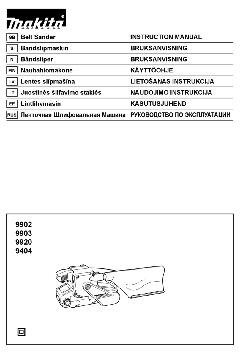 Makita 9902 User manual Makita 9902 User manual