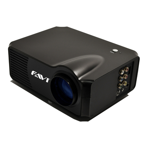 FAVI Entertainment RioHD-LED-3 User manual FAVI Entertainment RioHD-LED-3 User manual