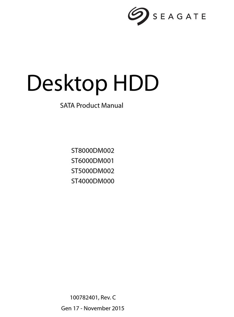 Seagate ST8000DM002 product manual Seagate ST8000DM002 product manual
