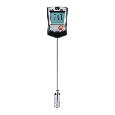 TESTO 905-T2 instruction manual