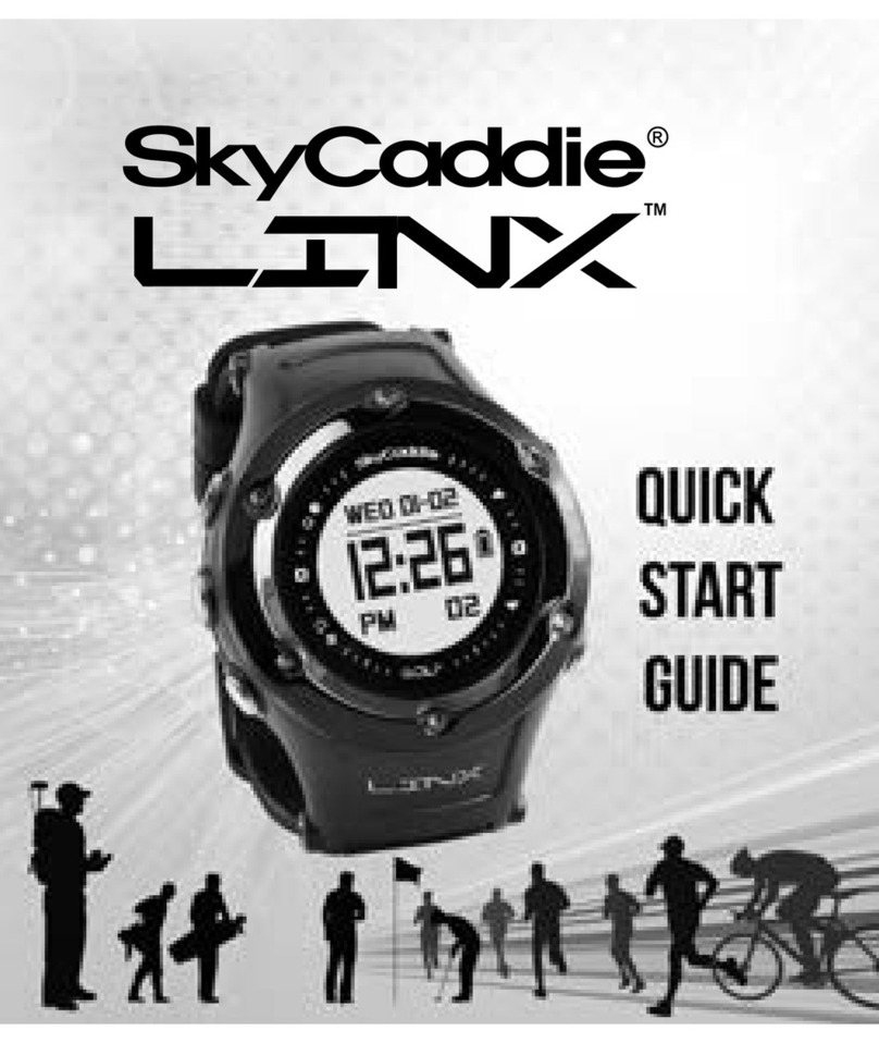 SkyCaddie Linx quick start guide