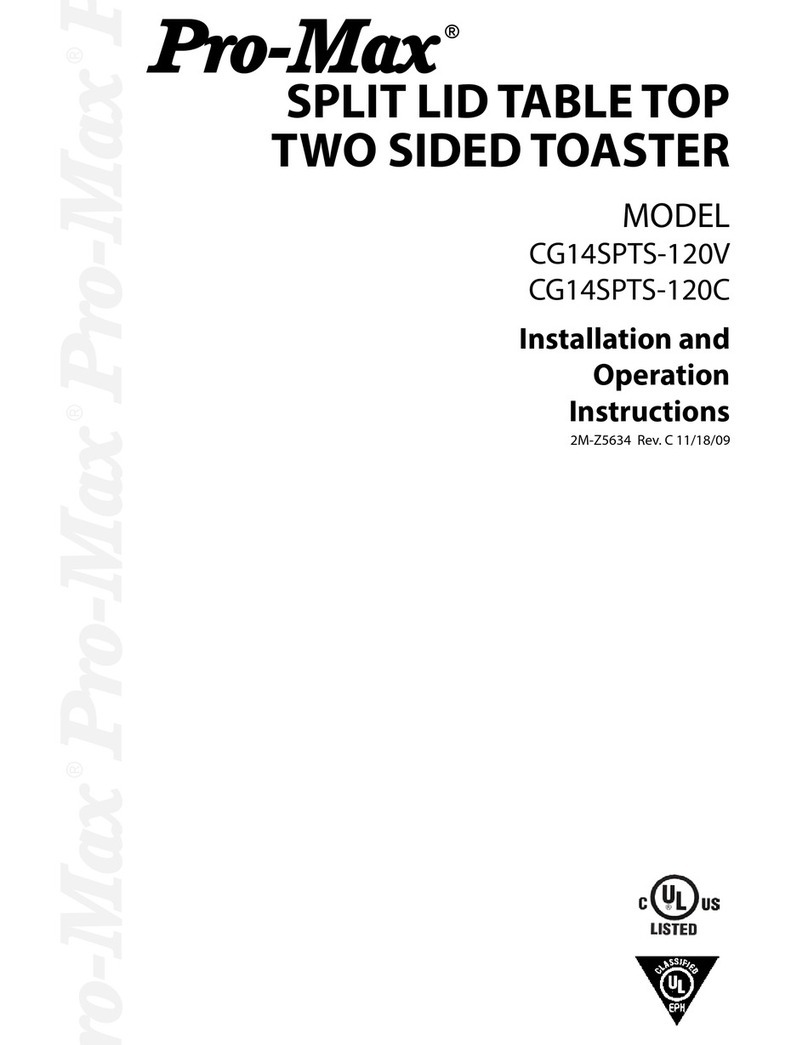Promax CG14SPTS-120V User manual