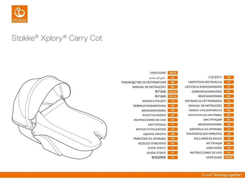 Stokke Xplory Carry Cot user guide