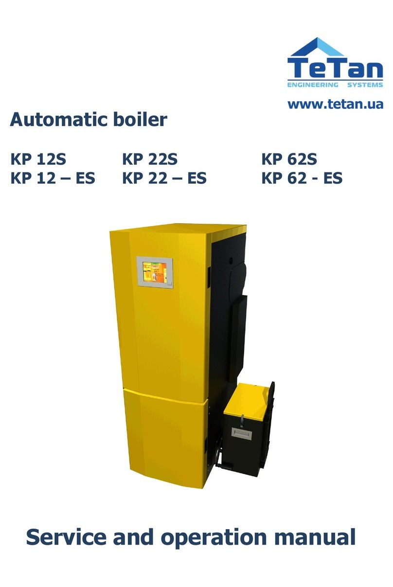 Tetan KP 12S Service and operation manual