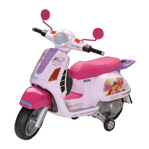 Peg-Perego VESPA WINX IGMC0013 Owner's manual