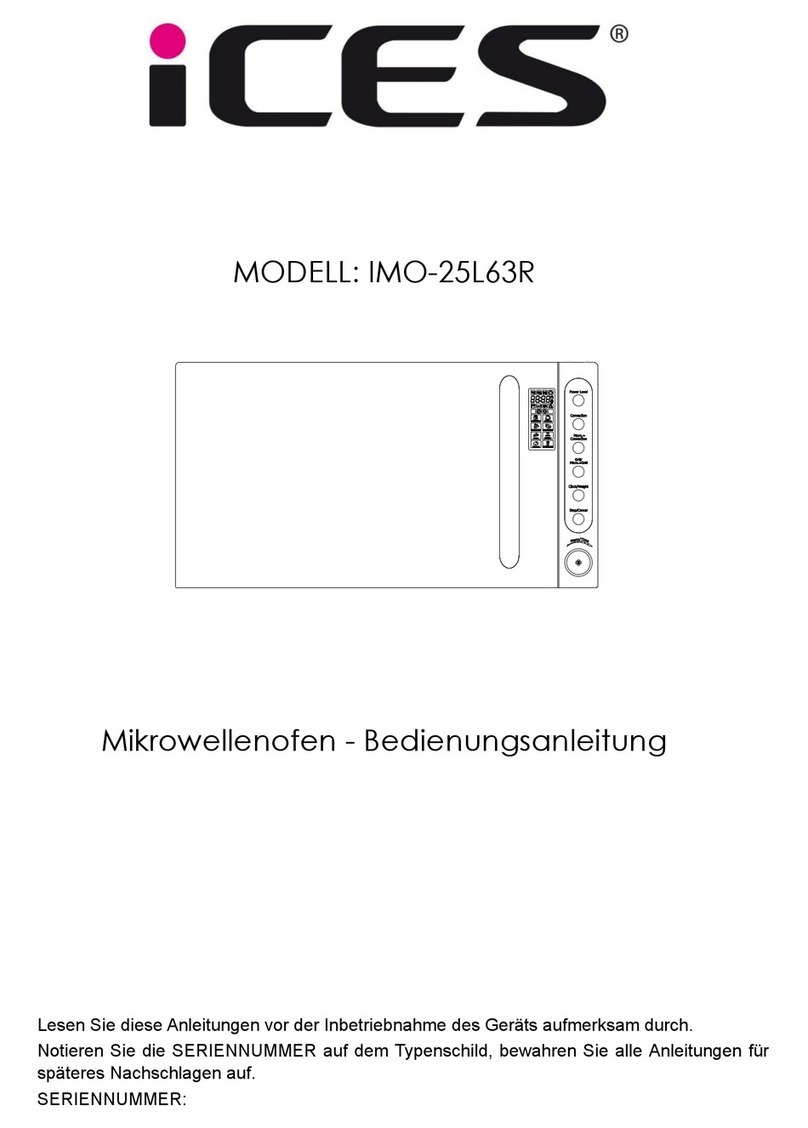 iCES IMO-25L63R owner's manual