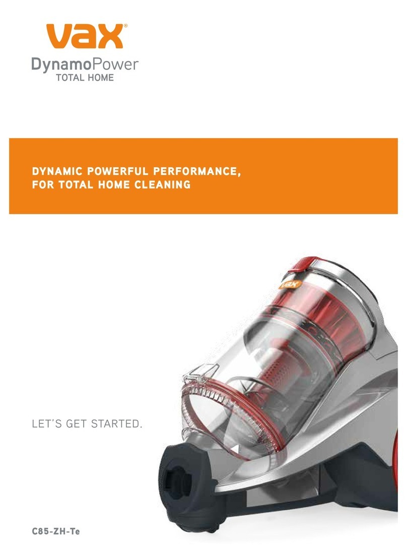 Vax Dynamo Power Total Home User manual
