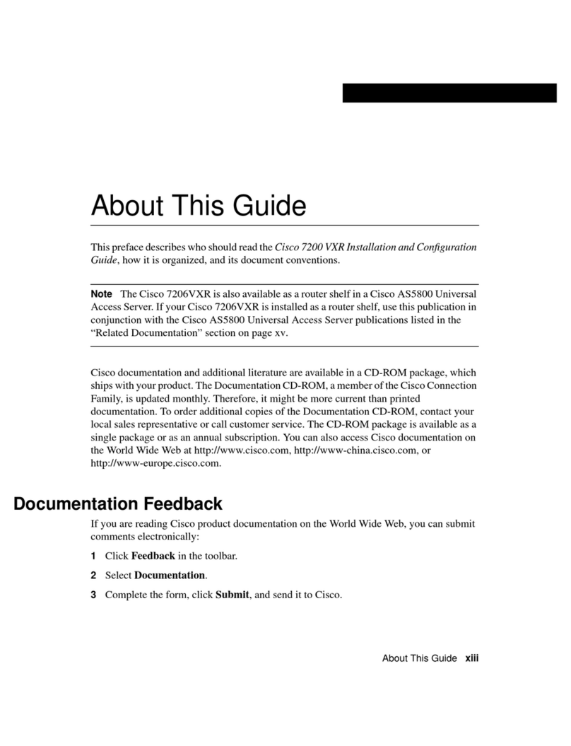 Cisco 7200 VXR Series user guide