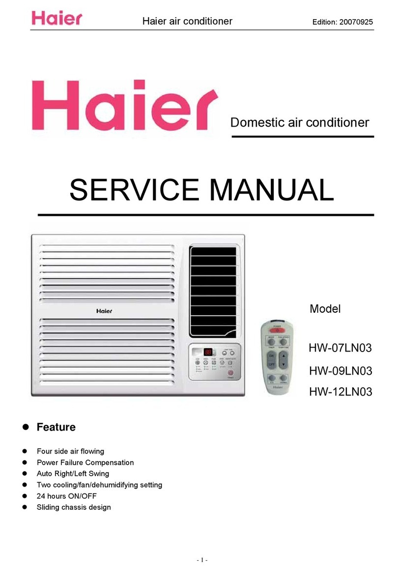 Haier HW-07LN03 User manual