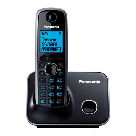 Panasonic KX-TG6611RUB User manual