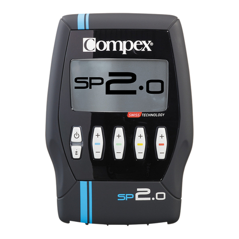 Compex Fit 1.0 User manual Compex Fit 1.0 User manual