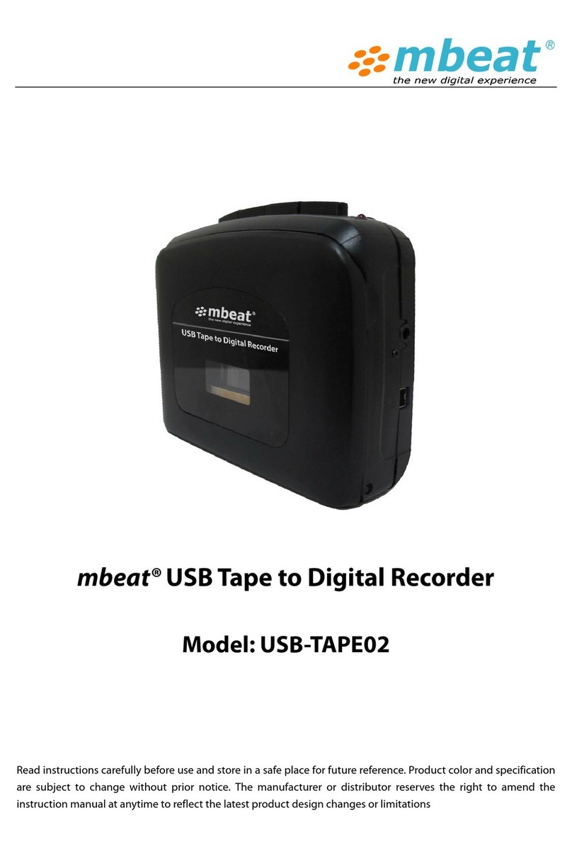 mbeat USB-TAPE02 manual