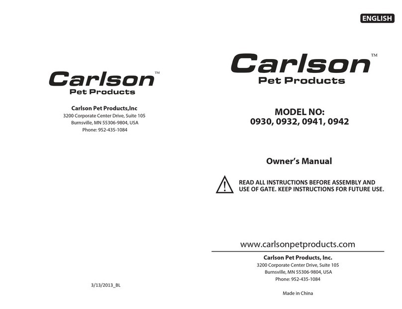 Carlson 930 User manual