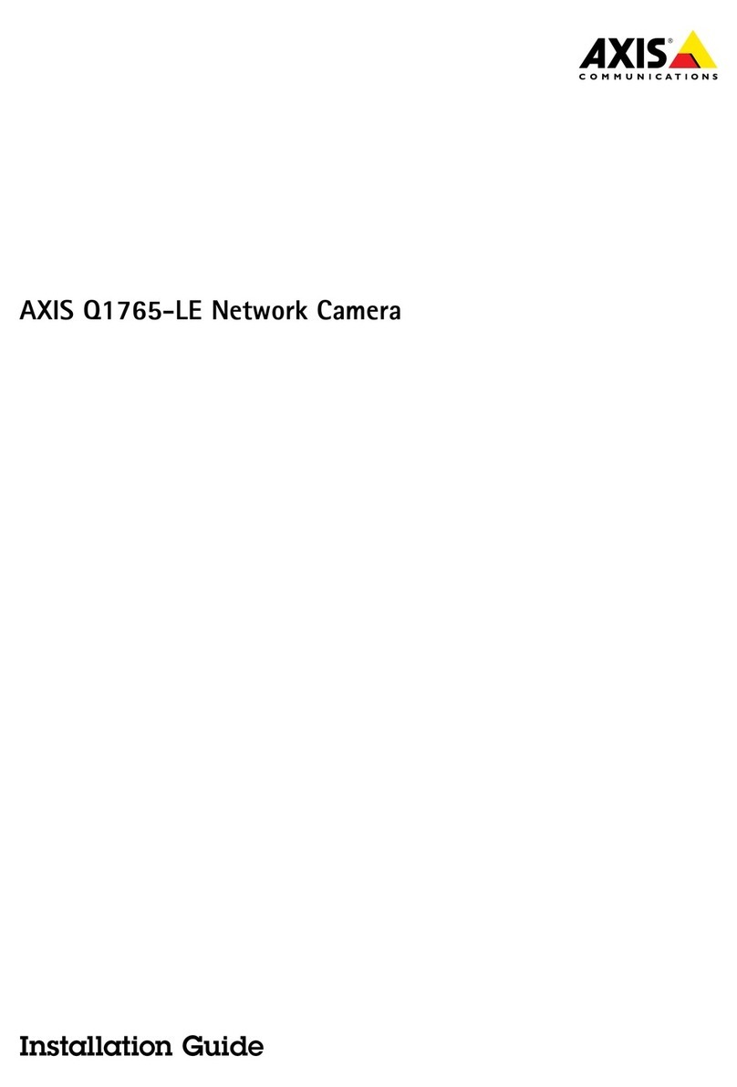 Axis Q1765-LE PT User manual
