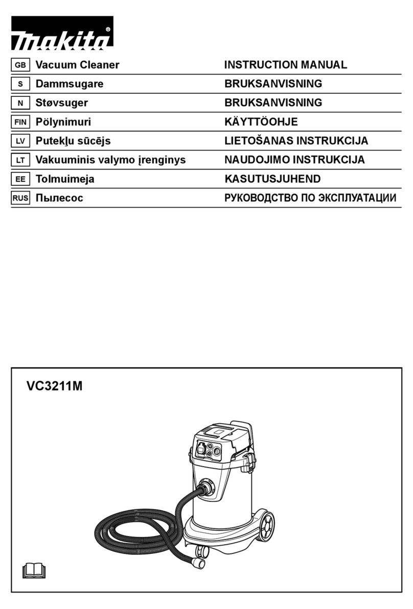 Makita VC3211M User manual