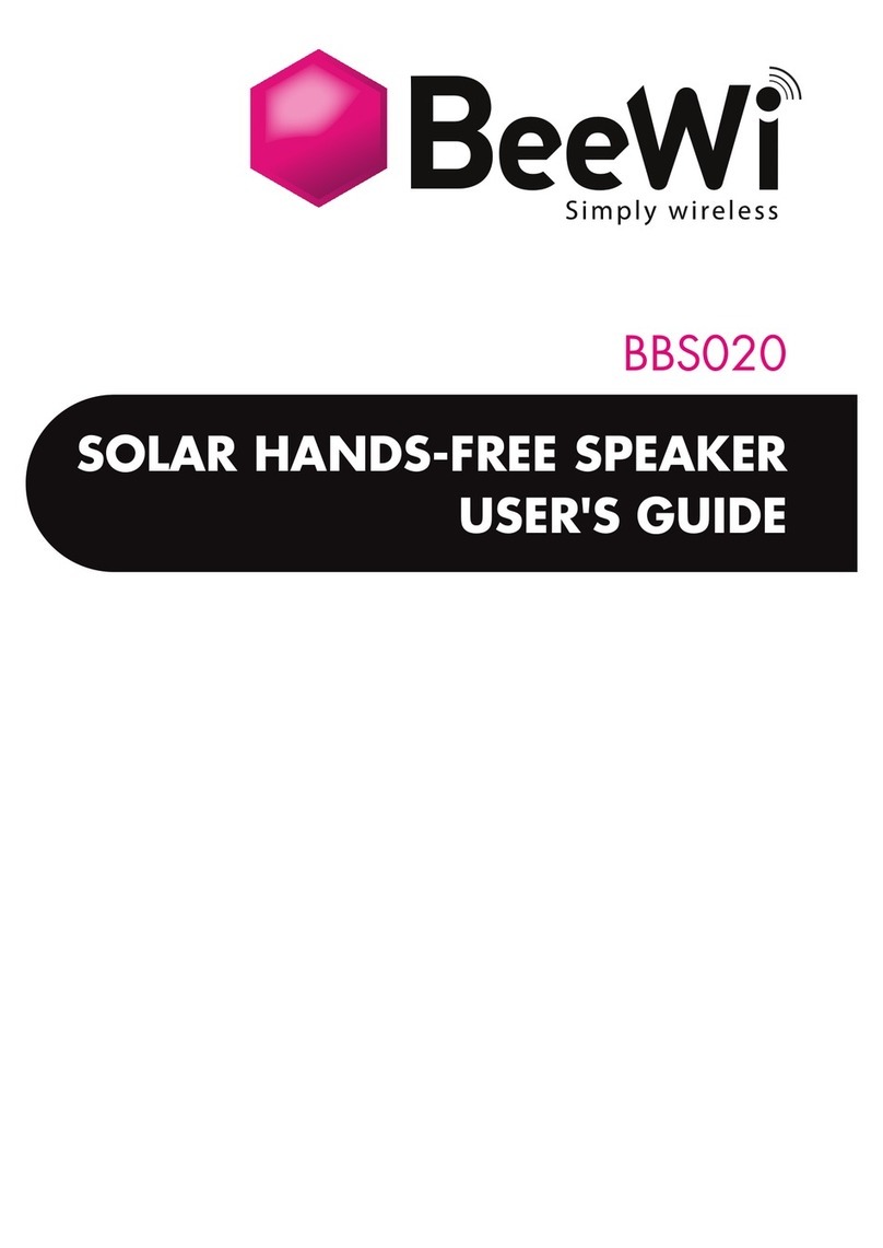 BeeWi BBS020 user guide