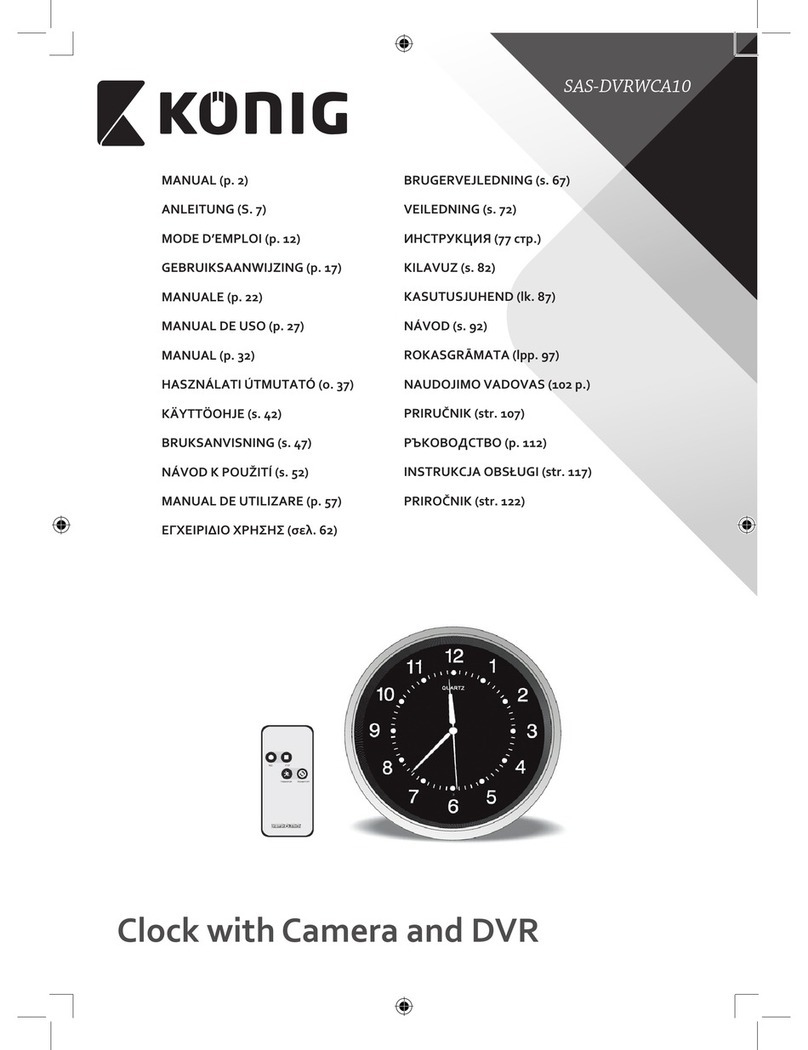 Konig SAS-DVRWCA10 manual