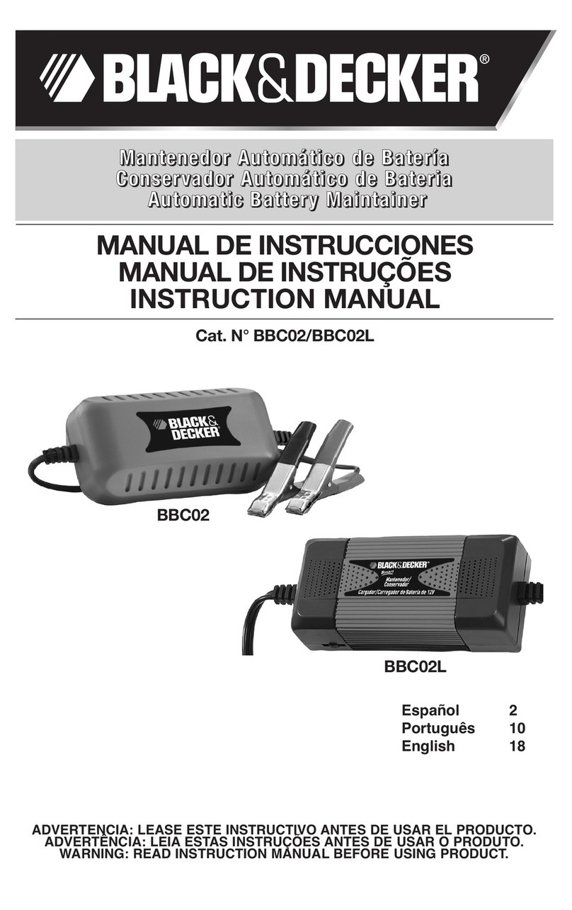 Black & Decker BBC02 User manual