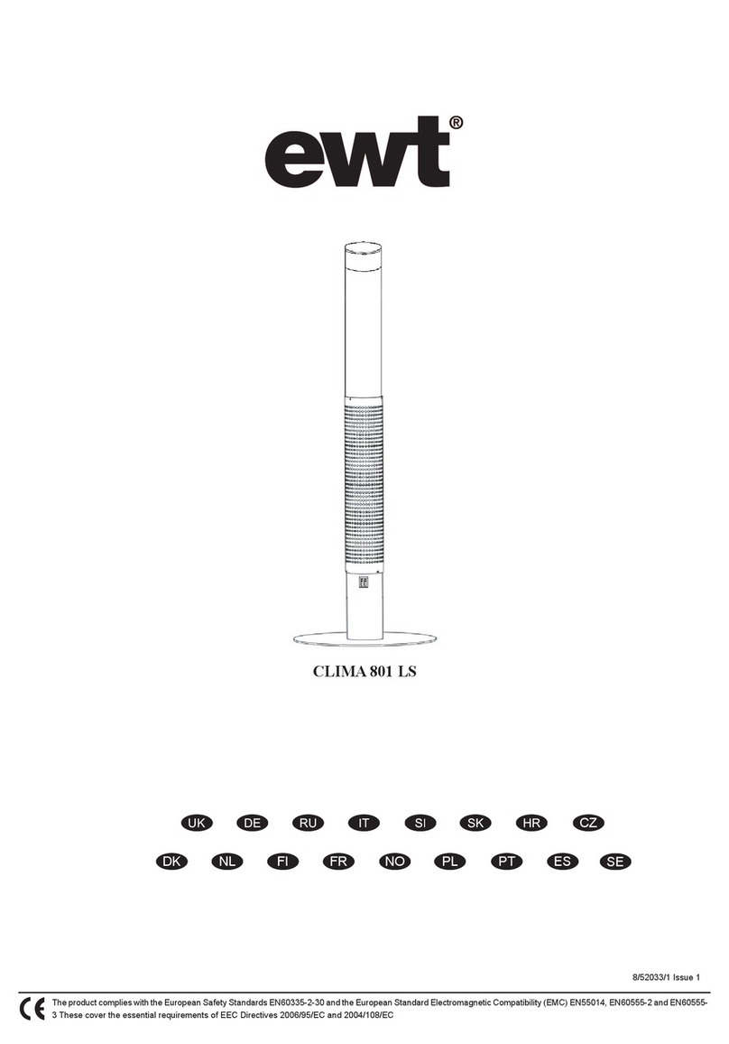 EWT CLIMA 801 LS User instructions